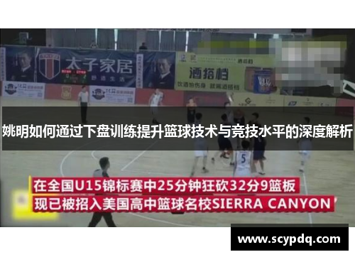 姚明如何通过下盘训练提升篮球技术与竞技水平的深度解析
